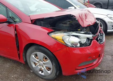 2016 Kia Forte Lx z USA, uszkodzony, nr VIN KNAFK4A61G5507630